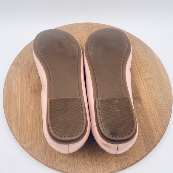 Vionic Shoes Womens 10 Pink Leather Orthotic Ballet Flats Caroll - Picture 10 of 12